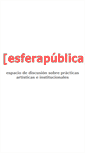 Mobile Screenshot of esferapublica.org